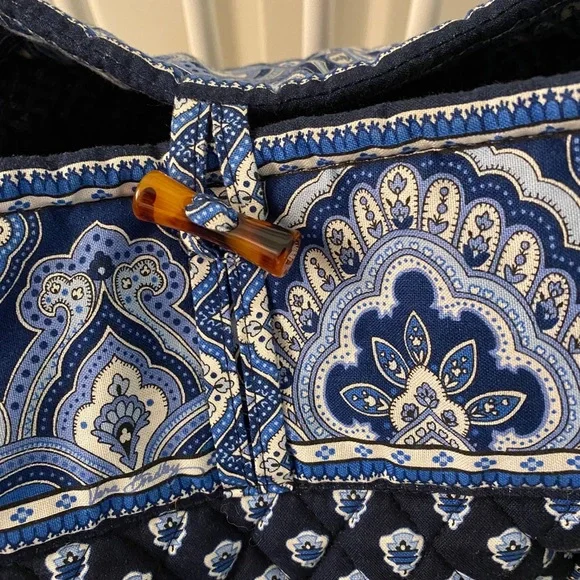 Vera Bradley Nantucket Navy Tote - Picture 3 of 4